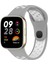 Xiaomi Redmi Watch 3 Spor Delikli Kordon - Gri-Beyaz 1