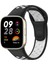 Xiaomi Redmi Watch 3 Spor Delikli Kordon - Siyah-Beyaz 1