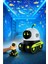 Tank Robot 12 Film Projeksiyon Lamba Bluetooth Hoparlör Gece Lambası 1