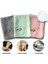 Iz Bırakmayan Mikrofiber Temizlik Bezi 3&amp;apos;lü Set Cam ve Ayna Silme Toz Alma Temizlik Bezi (5047) 1