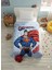 Superman Lisanslı Tek Kişilik Polar Çocuk Battaniyesi - 155X215 cm 2