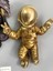 Dekoratif Dev Astronot Heykeli - Duvar Modeli Biblo (47X35CM) 1