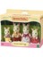 Sylvanian Çikolata Kulaklı Tavşan Aile 1