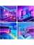 5 Metre Kumandalı Animasyonlu Şerit LED – Adaptörlü Tak Çalıştır Rgb Işık Seti 4