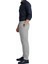 Erkek Gri Esnek Kumaş Slim Fit Beli Lastikli Günlük Spor Pantolon 2601070 2