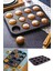 12 Gözlü Teflon Çelik Kek Kalıbı | Profesyonel Muffin Kalıbı | Yapışmaz 12’li Fırın Kalıbı 7