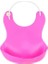 Buğz Çocuk Bebek Mama Önlüğü Dökülme Engelleyici Bükülebilir Pembe 2