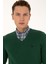 Erkek Koyu Yeşil Kazak /triko 50313662-VR079 2