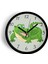 Sevimli Timsah Çocuk Odası Duvar Saati - 25CM - Önü Camlı Siyah Kasa - Sessiz Mekanizma 1