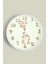 Sevimli Zürafa Temalı Çocuk Odası Modern Duvar Saati - 25CM - Önü Camlı Beyaz Kasa 1