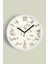 Kedi Tasarım Modern Duvar Saati - 25CM - Önü Camlı Beyaz Kasa - Sessiz Mekanizma 1
