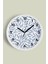 Soyut - Bohem Modern Duvar Saati - 25CM - Önü Camlı Beyaz Kasa - Sessiz Mekanizma 1