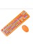 Tr Mofii Sweet Turuncu Klavye Mause Set 1
