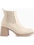 Marya Bej Lastikli Kadın Topuklu Bot 3