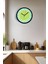 Lime Modern Tasarım Duvar Saati - 42CM - Önü Camlı Siyah Kasa - Sessiz Mekanizma 2
