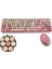 Mofii Pembe Sweet Dm Klavye Mause Set 1