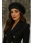 Kadın Fransız Model Ressam Beresi – Akrilik Yumuşak Tüylü Kışlık Beret Şapka 1