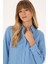 Kadın Açık Mavi Gömlek Basic 50316711-VR003 2