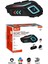 Buğz Motor Kask Kulaklık Rgb Modlu Motosiklet Kulaklık Su Geçirmez 5.4 Bluetooth Intercom BLB_36 1