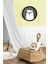 Sevimli Ayı Çocuk Odası Modern Duvar Saati - 42CM - Önü Camlı Siyah Kasa - Sessiz Mekanizma 2