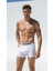 Erkek 6’lı Modal Boxer Seti – Nefes Alabilir Esnek Bel Lastikli Beyaz Erkek Boxer 2