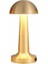 CT-8429 Şarjlı Masa Lambası Gold Renk 3 Işık Rengi 1