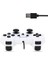 Kablolu Pc Gamepad – D-Input & X-Input Destekli Çift Titreşimli USB Oyun Kolu (Beyaz) 3