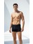Erkek 6’lı Boxer Seti – Siyah Renk Esnek Bel Lastikli Modal 5
