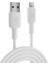 12W 2.4A Usb-A To Lightning iPhone iPad Silikon Hızlı Şarj ve Data Kablosu Beyaz 1 Metre 5