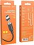 Manyetik Uçlu USB To Lightning Kablo iPhone 11 12 13 14 Serisi Uyumlu 1 Metre Şarj Kablo Mıknatıs Uçlu Siyah Renk BX41 Lightning (Lightning) 1