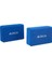 Çiftli Yoga Blok - 2 Adet Yoga Block - Eva Yoga Bloğu Seti,mavi 1