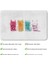 Sevimli Tasarımlı Mikrofiber Banyo Paspası, Kaymaz Taban, Makinede Yıkanabilir (285_BPSM, 60X40_80X50 2'li Takım) 4