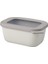 Multi Bowl Cirqula Rectangular Dikdörtgen Saklama Kabı 750 Ml-Nordic White-Iskandinav Beyazı 1