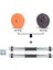 17 kg Multifonksiyonel Turuncu Siyah Halter Seti ve Dambıl Seti 2