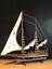 Yelkenli Ahşap Gemi Maketi Büyük Boy 1