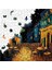 - Ahşap Puzzle Yetişkinler Için - Van Gogh Kafe Terasta Gece Reprodüksiyonu Benzersiz Parçalı Yapboz - 353 Parça - Yapıştırıcı Folyo - 29X29 cm - S1-32 4