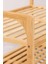 Bambu Xl Kirli Sepetli 3 Raflı Çok Amaçlı Banyo Düzenleyici Çamaşır Sepeti Organizer DB-0011 5