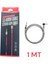 Metal Başlık Tpe Kablo 3.5mm Aux Kablo 1 Metre Renkli 1
