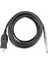USB To 6.3 mm Çivi Jack Gitar Saz Bağlantı Kablosu 6.3 mm USB Çevirici 5
