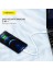 X107 Mini Type-C To Lightning 30CM Şarj Kablosu ve Data Kablosu Beyaz 2