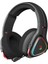 MR720 Siyah Rgb Şarjlı Kablosuz (Bluetooth+2.4g) & Kablolu Kullanım Mikrofonlu Oyuncu Gamer Kulaklığı (Pc, Telefon, Tablet, Ps5, Xbox, Nintendo ile Kullanım) 1