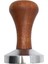 Time Ahşap Saplı Barista Kahve Tamper, Paslanmaz Çelik Taban (51 Mm) 1