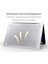 MacBook Air 13,6 ile Uyumlu M4 (A3240) M3 (A3113) M2 (A2681) Polikarbonat Sert Koruyucu Çizilme ve Darbe Önleyici Kılıf (Super Şeffaf, 13.6 Inç 2022-2023-2024-2025) 3