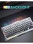 Mercury K1 Rgb Kablosuz Mekanik Gaming Klavye, Alüminyum Çerçeveli, Ingilizce Q, Beyaz 4