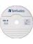25 GB 6 x Blu-Ray Tek Katmanli Kaydedilebilir Disk Bd-R, 10 Disk Mili 97238 – 50PK Mil 2