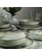 Porselen Moderna 12 Parça 4 Kişilik Yemek Seti Yeşil 4