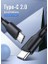 Usb-C 2.0 C M/m Abs Hızlı Şarj Kablosu 1m Beyaz 2