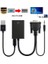 4310 VGA To HDMI Laptop Pc Çevirici Dönüştürücü Adaptör Kablosu 2