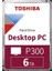 HDWD260UZSVA 3.5" Dahili Hdd, 6tb P300 5400RPM Sata-3 6.0gb/s 128MB 1