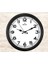 D-200-K Klasik Kadran Siyah Renk Sessiz Akar 30 cm Duvar Saati 2